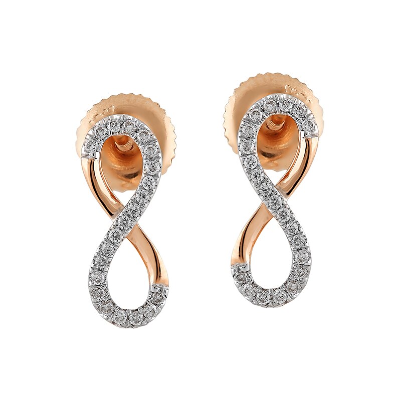 Cercei Blanco's Aur 18k Diamante EF12689-R