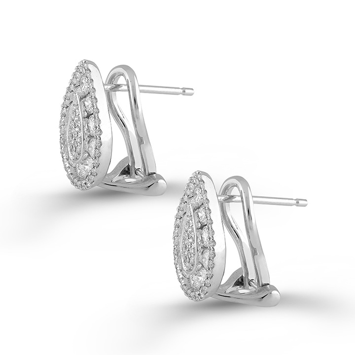 Cercei Blanco's Aur 18k Diamante E26275C-W