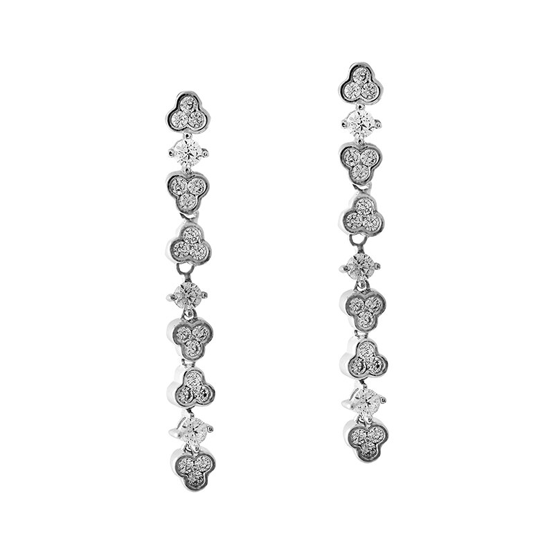 Cercei Carla M* Argint 925 CZ OE12189RW