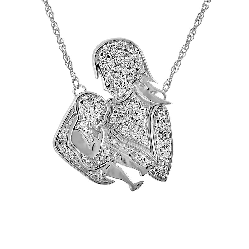 Pandantiv cu Lant Blanco's Aur 18k Diamante, 45 PF5329-W