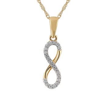 Pandantiv cu Lant Blanco's Aur 18k Diamante, 45 PF8904-Y Pandantiv cu Lant Blanco's Aur 18k Diamante, 45 PF8904-Y