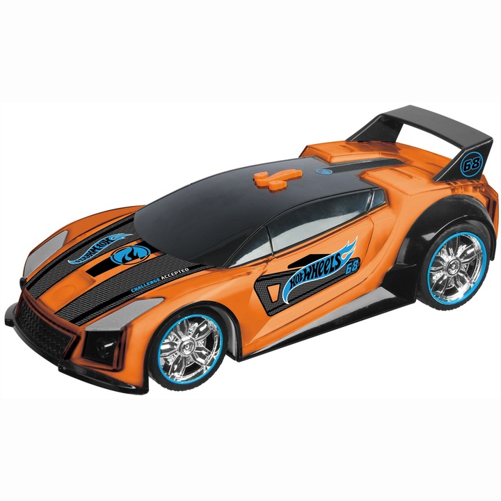 Hot Wheels Spark Racer Quick N`Sik Játékautó, fényekkel és hangokkal