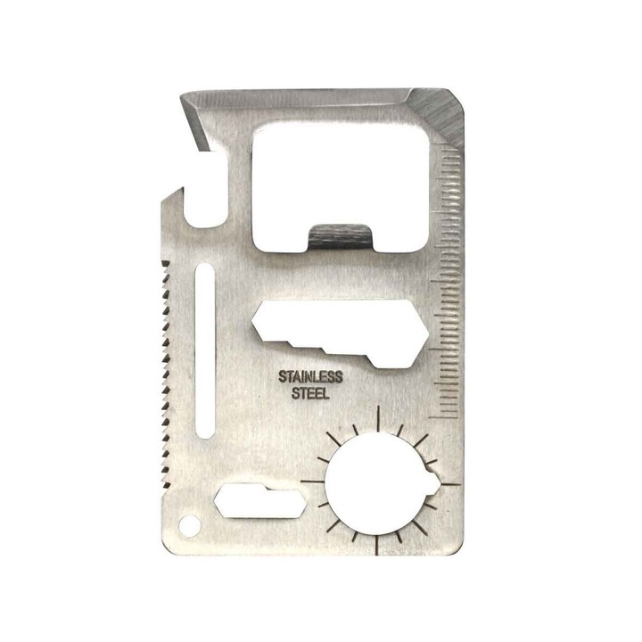 Многофункционална карта, За оцеляване, От неръждаема стомана