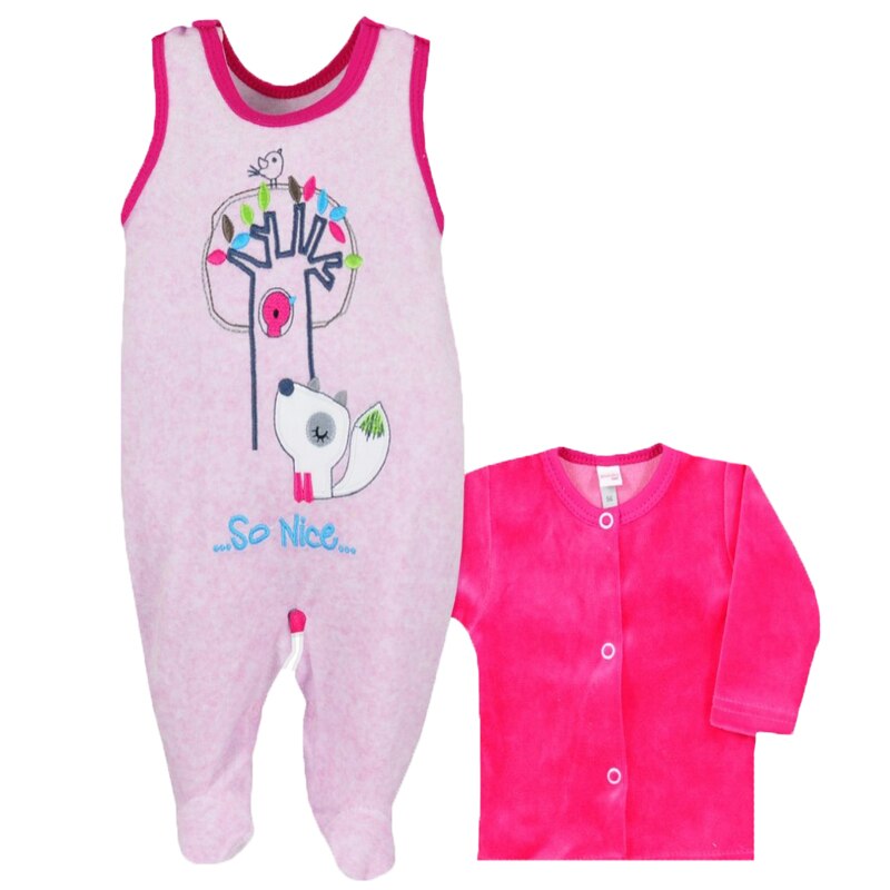 Compleu 2 piese fetite Koala Brygada 05-883R, Multicolor