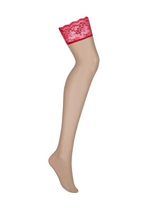 Obsessive Lovistockings szexi harisnya, Fekete, L-XL
