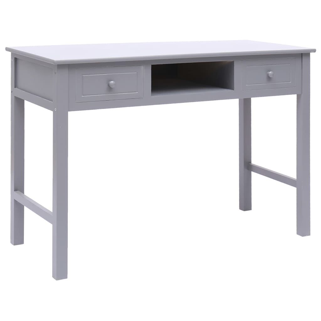 Birou de scris, gri, 110 x 45 x 76 cm, lemn 284156