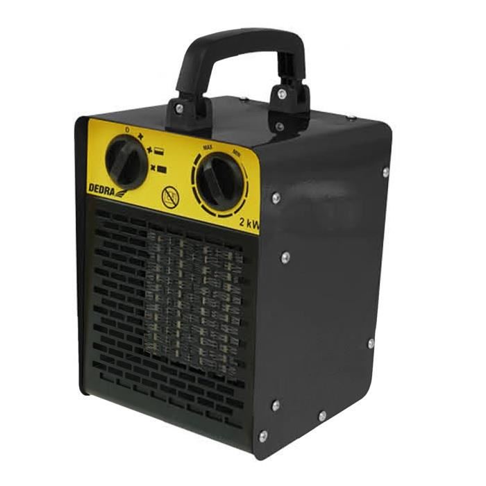 Aeroterma industriala Dedra DED9931C1, putere 3kW, ceramica PTC
