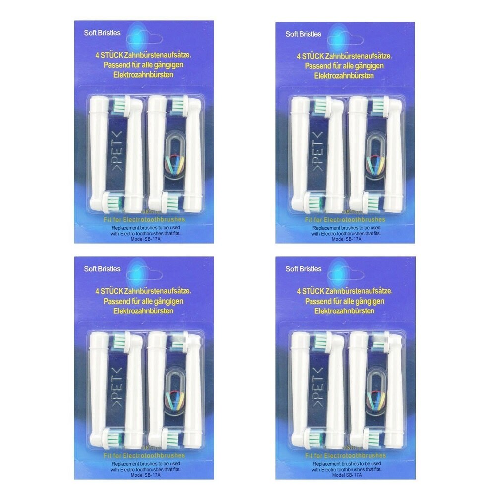 Set 16 rezerve periuta de dinti, compatibile cu Oral-B