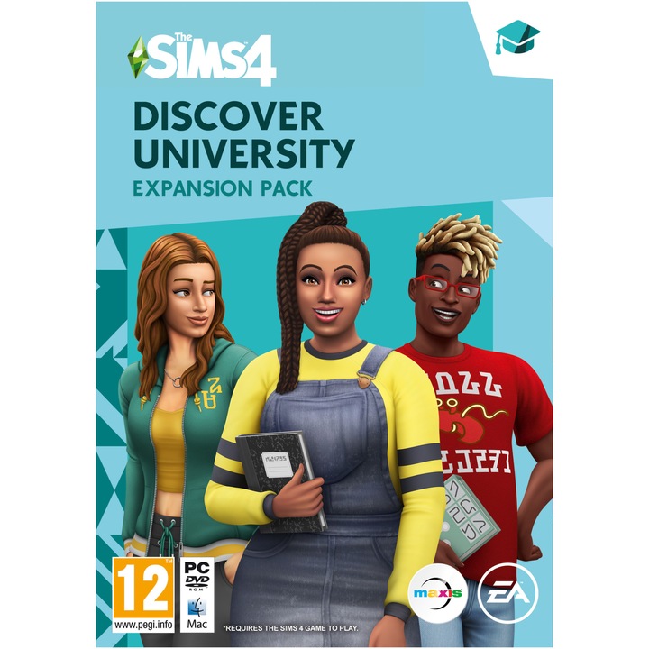 The Sims 4 EP8 Discover University (PC) játékszoftver kiegészítő