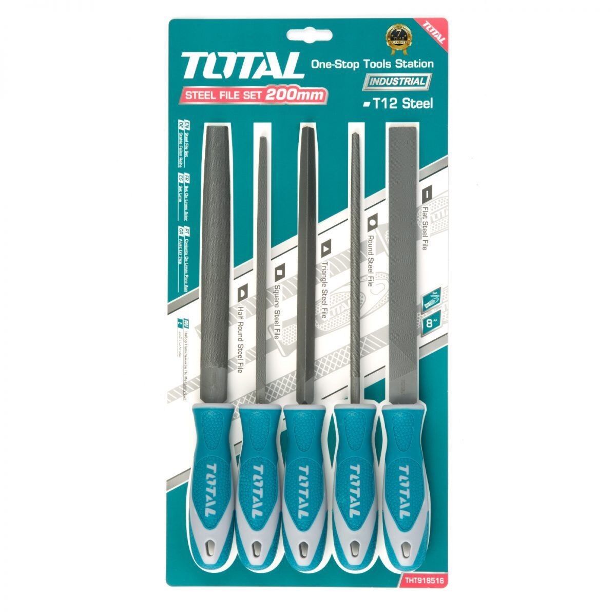 Set 5 pile 8'' 200mm otel T12 Total