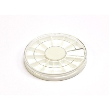 Cutie depozitare strasuri MoonbasaNails, 12 sertare, Mica, Transparent Cutie depozitare strasuri MoonbasaNails, 12 sertare, Mica, Transparent