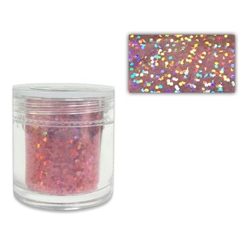 Folie transfer 08 MoonbasaNails, Roz cu paiete Folie transfer 08 MoonbasaNails, Roz cu paiete