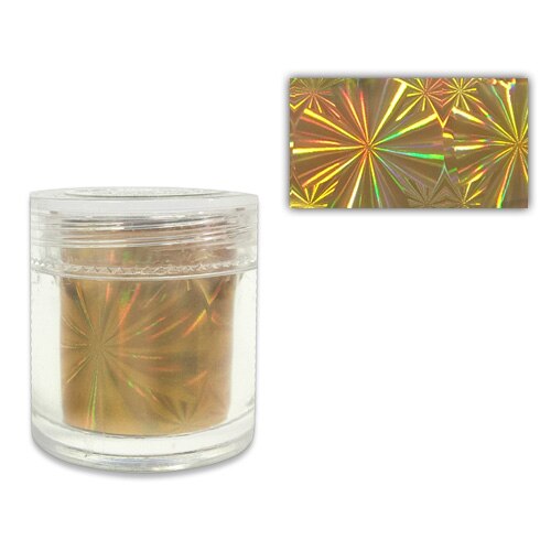 Folie transfer 14 MoonbasaNails, Auriu