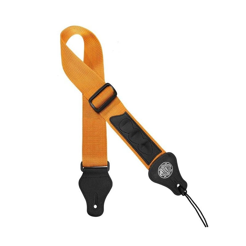 Set curea chitara Gaucho GST55-YE galbena + 3 pene