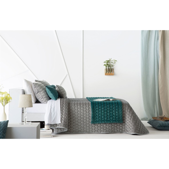 Кувертюра Naroa gris , 1 брой с размер 250x270 см