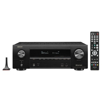 Receiver Denon AVR-X1600H cu HEOS integrat (compatibil Dolby Vision, Dolby Atmos, dtsX, WLAN, Bluetooth, 4K/60Hz, 7 x 175 W), Negru Receiver Denon AVR-X1600H cu HEOS integrat (compatibil Dolby Vision, Dolby Atmos, dtsX, WLAN, Bluetooth, 4K/60Hz, 7 x 175 W), Negru