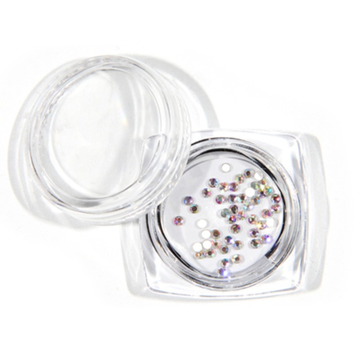 Kristály strasszkő 50 db #SS5 Crystal AB