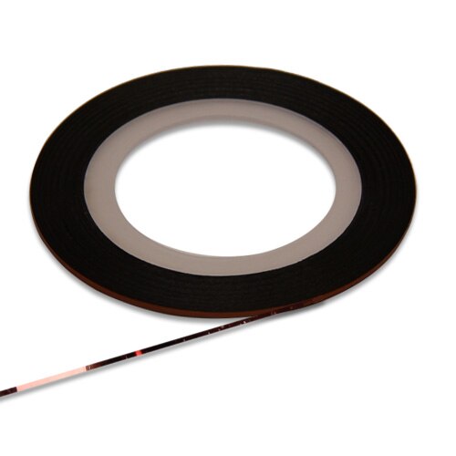 Banda decorativa pentru unghii artificiale, MoonbasaNails, 08, Maro