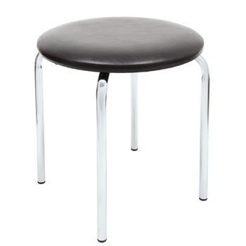 Scaun Sofia crom, piele ecologica Wenge Scaun Sofia crom, piele ecologica Wenge