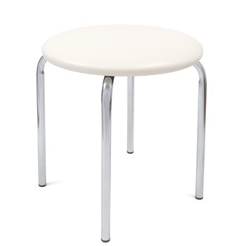 Scaun Sofia crom, piele ecologica Crem Scaun Sofia crom, piele ecologica Crem