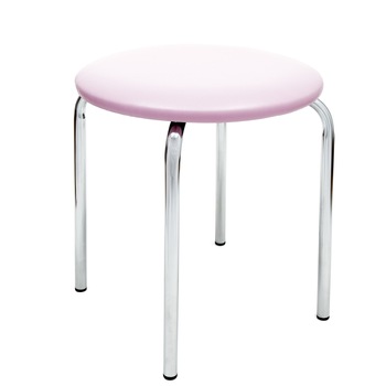 Scaun Sofia crom, piele ecologica Mov Scaun Sofia crom, piele ecologica Mov