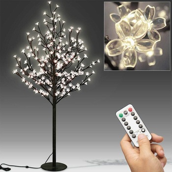 Copac Luminos cu telecomanda, 180 cm, 200 LED-uri, interior sau exterior Copac Luminos cu telecomanda, 180 cm, 200 LED-uri, interior sau exterior