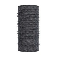 Bandana Buff lightweight wool graphite multi stripes