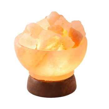 Veioza din sare Cuburi in cupa, 3-4 kg Veioza din sare Cuburi in cupa, 3-4 kg