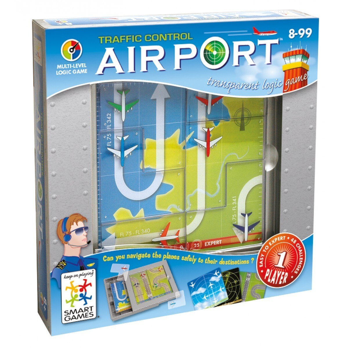 Joc Smart Games Turnul de control, 8 ani +