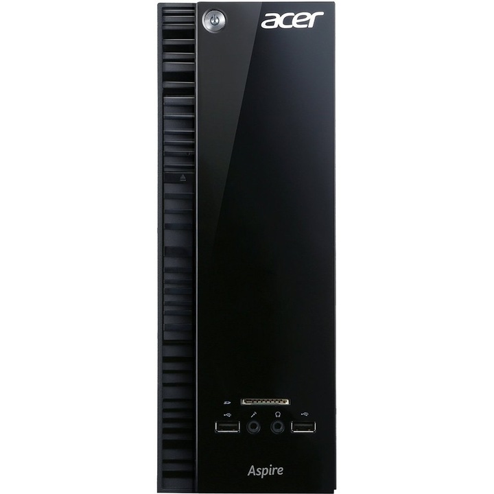 Sistem Desktop PC Acer Aspire AXC-704, Intel Celeron Quad-Core, Memorie 4GB, HDD 500GB, Free DOS