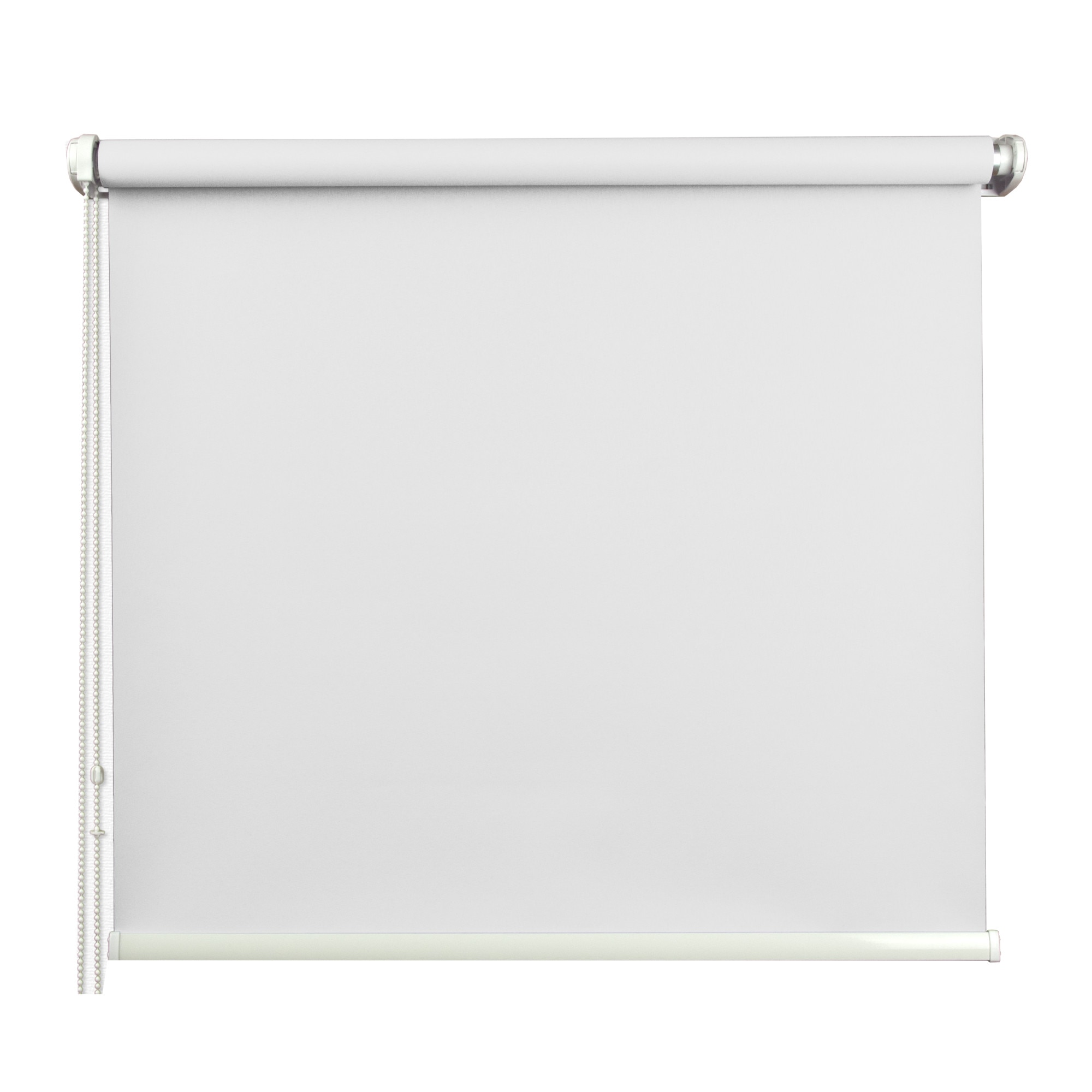 Rulou textil, Melisa 11001, alb, Bendaluci, 124 cm x 150 cm, fara gaurirea tamplariei