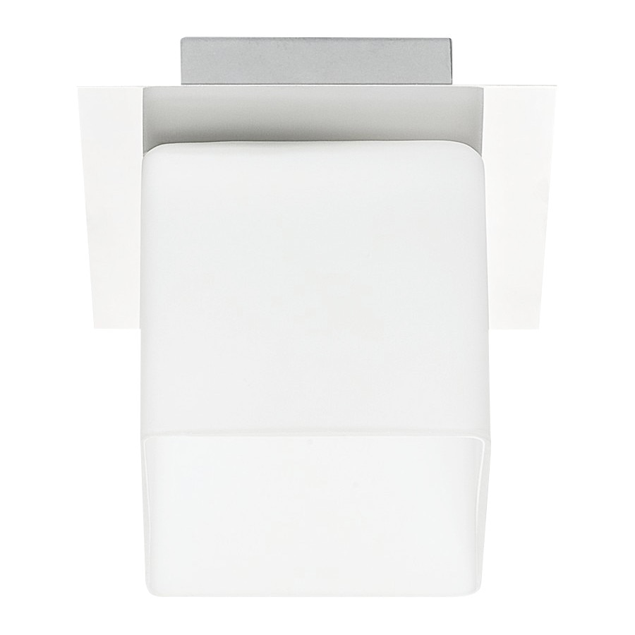 Plafoniera Malone Silver, Nowodvorski, Alb