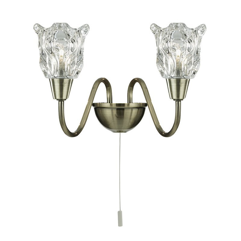 Aplica Monarch Glass,Searchlight, Auriu