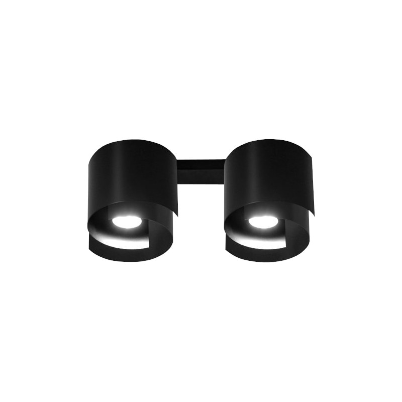 Plafoniera Style Black II, Emibig, Negru