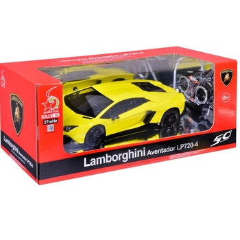 Masinuta cu telecomanda, Zola®, Lamborghini galben Masinuta cu telecomanda, Zola®, Lamborghini galben