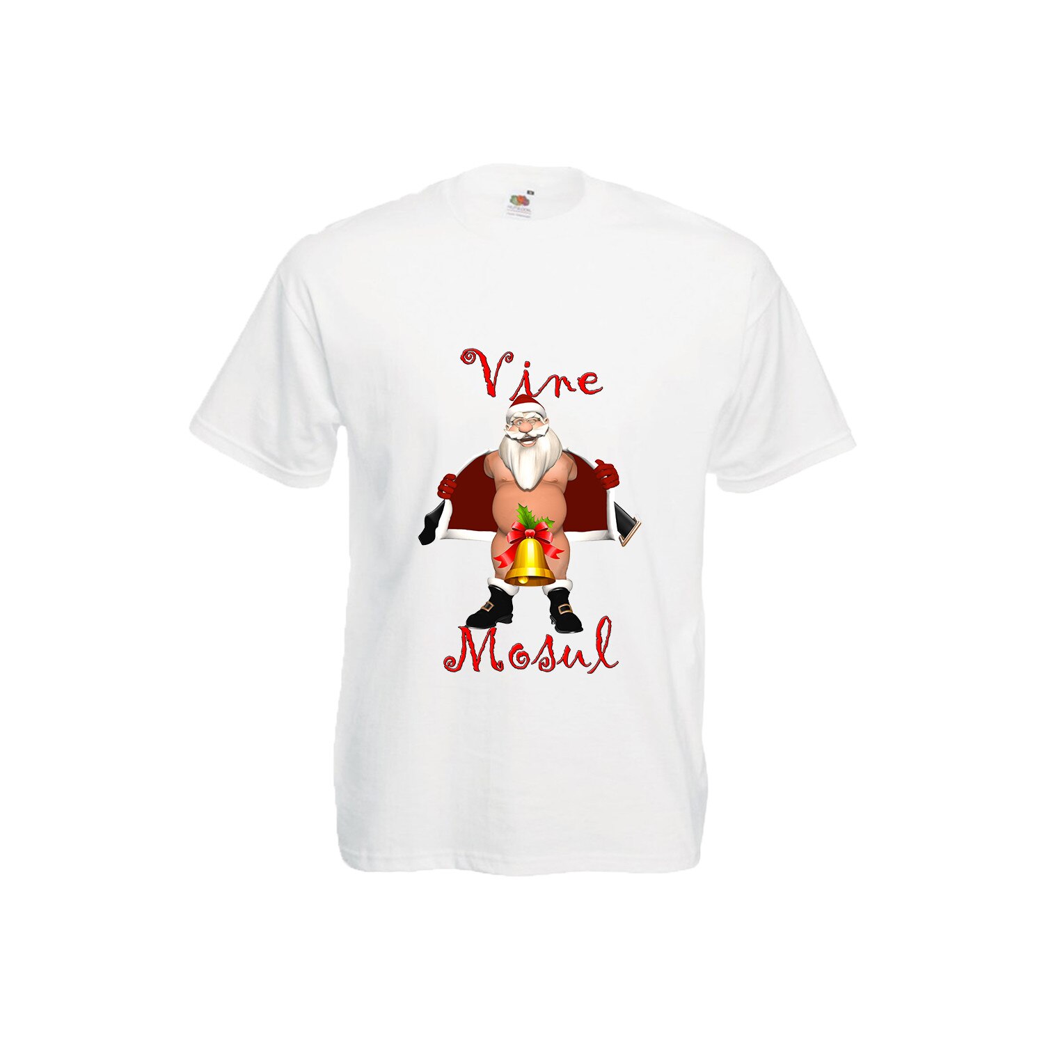 Tricou barbatesc personalizat Fruit of the loom, alb, Vine Mosul, XL