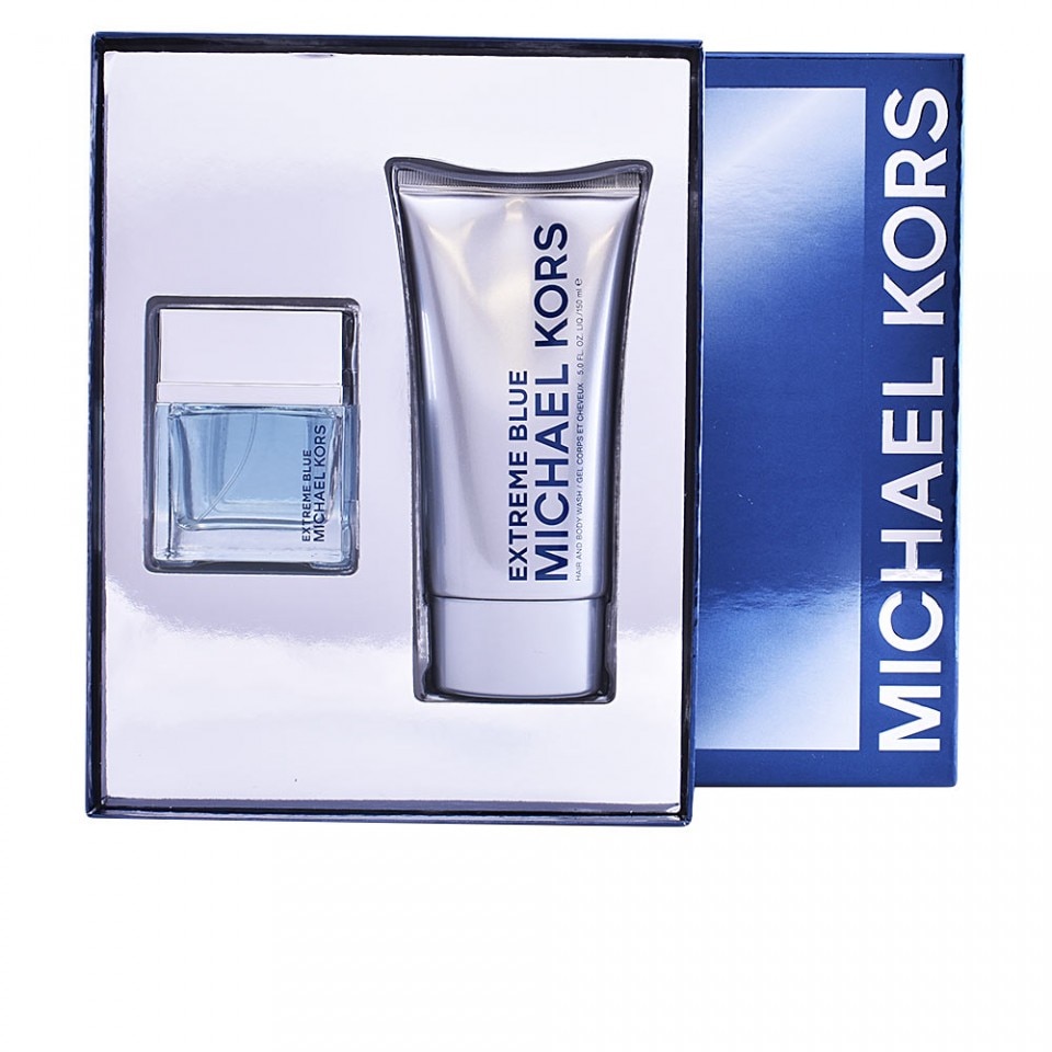 Set Cadou Michael Kors Extreme Blue, 70 ml Apa de Toaleta, 150 ml Gel de Dus