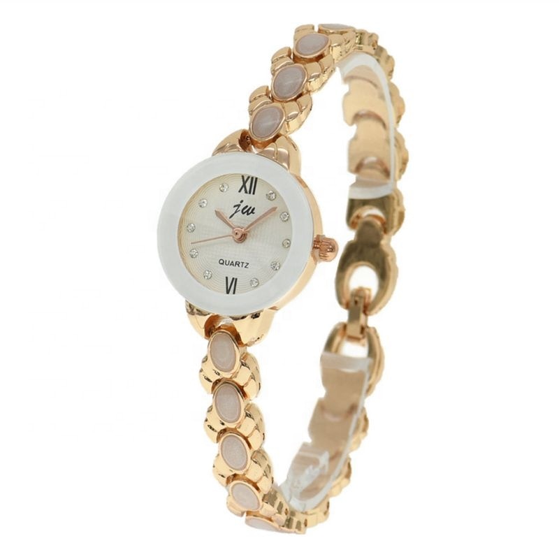 Ceas jw Dama Quartz Casual Elegant Rose, PN999835RE, curea din metal (zale), afisaj Analog