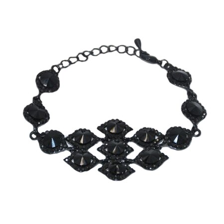 Bratara dama,model cu pietre semipretioase,D&J Exclusive,negru