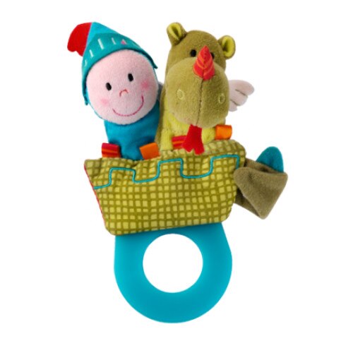 Jucarie dentitie, Lilliputiens Walter, verde