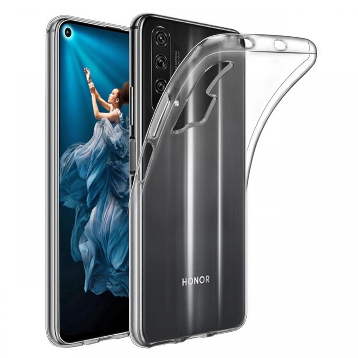 TECH-PROTECT Flexair Huawei Nova 5T / Honor 20 Crystal tok