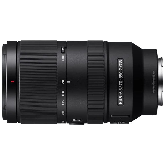 SONYＥ70ー350mmＦ4.5-6.3Ｇ OSS Obiectiv Sony, montura E, 70-350mm, F4.5-6.3 G OSS, Negru - eMAG.ro