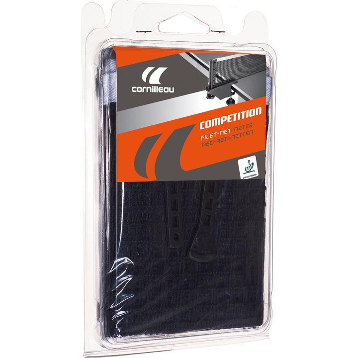 Fileu de tenis, Cornilleau, Bumbac, 180 cm, Negru