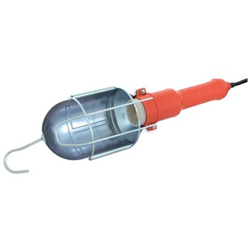 Lampa iluminare cu carlig si scut metalic Mega, 60 W, 220 V Lampa iluminare cu carlig si scut metalic Mega, 60 W, 220 V