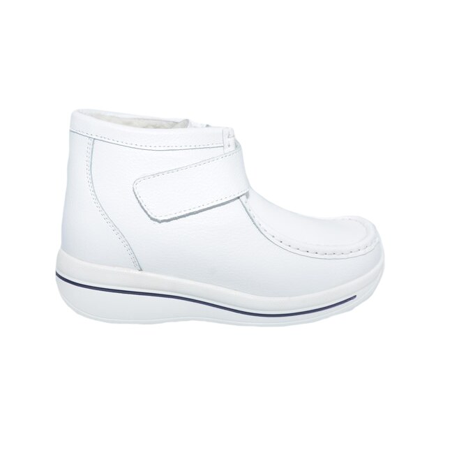 Gheata Anabelle ,talpa ortopedica si captuseala cu blanita,D&J Exclussive, Alb