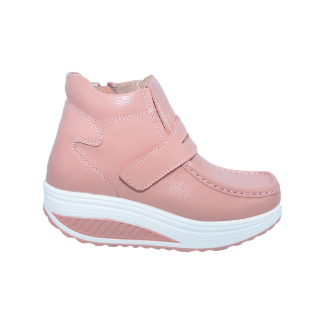 Gheata Ama cu talpa ortopedica,piele naturala,D&J Exclussive, Plamaniu