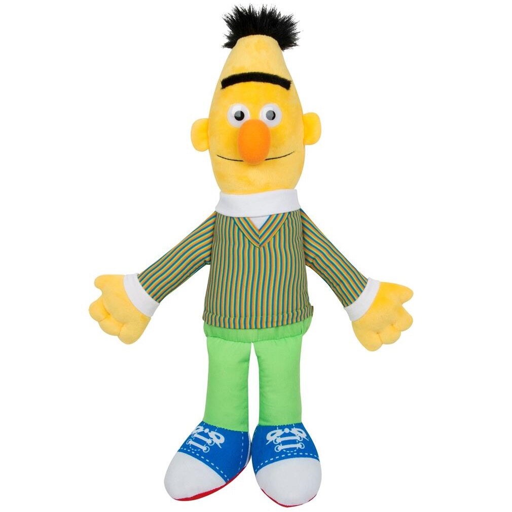 Jucarie din plus si material textil Bert, Sesame Street, 40 cm