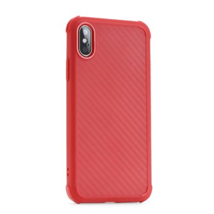 Защитен калъф Roar Armor Carbon за iPhone 11 Pro Max червен