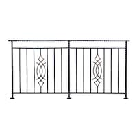 Balustrada din fier forjat, model Premium, 2000x950 mm, Ferrobrand