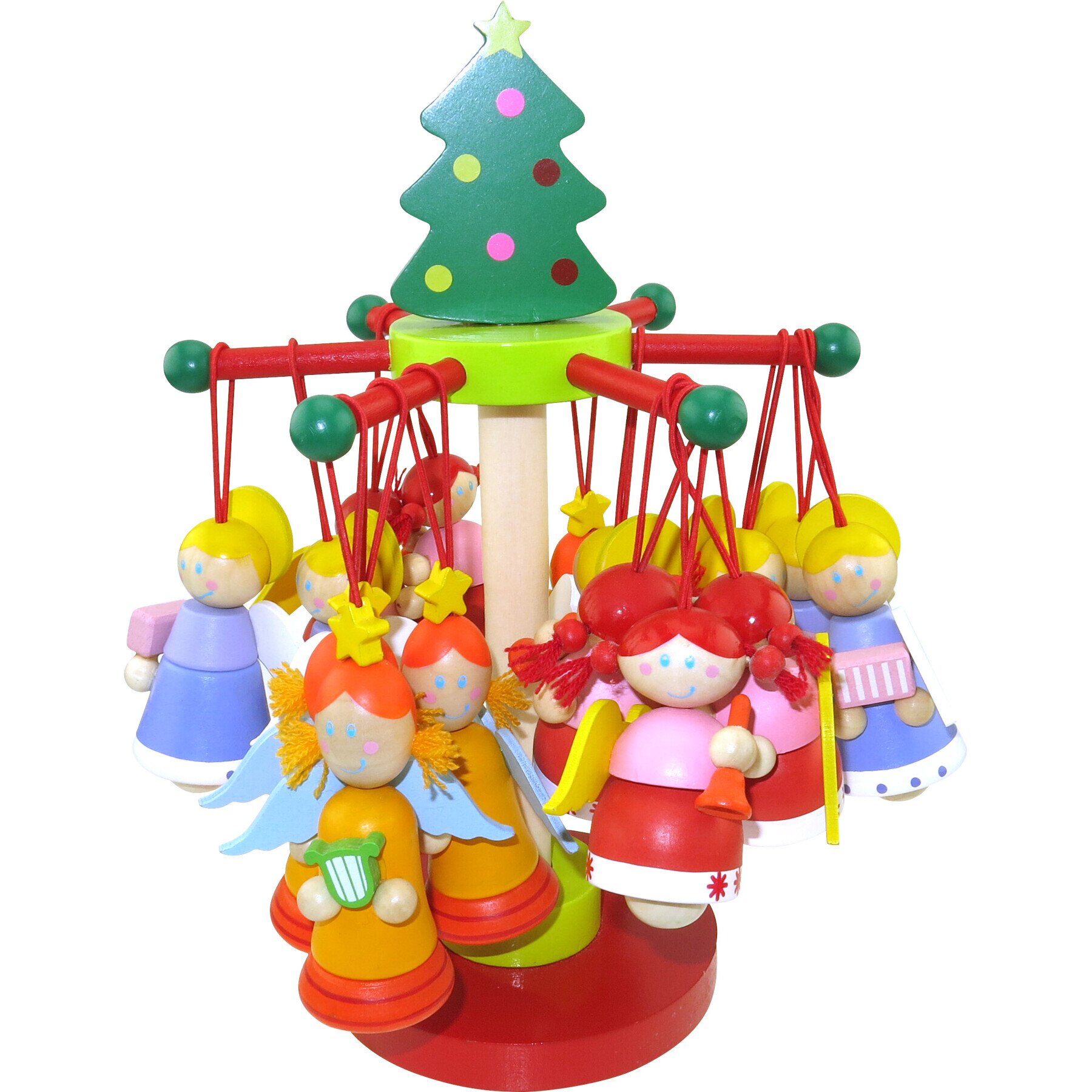 Set 3 ingerasi decor, lemn